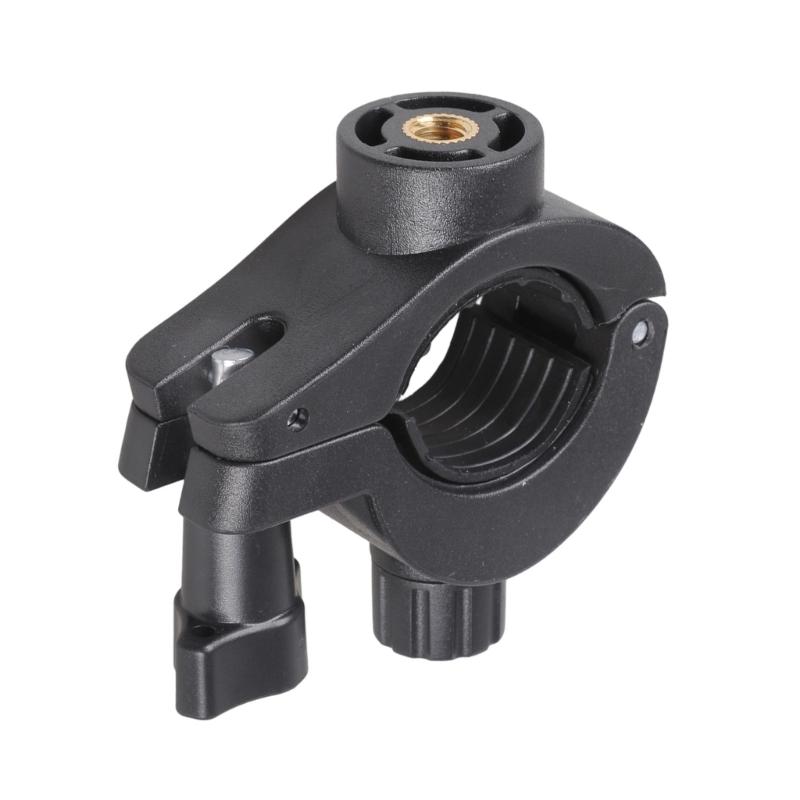 

1/4inch Female Screw Hole Base For Action Camera LED Light Microphone Stand Compatible for 15mm-25mm Round Tube 1