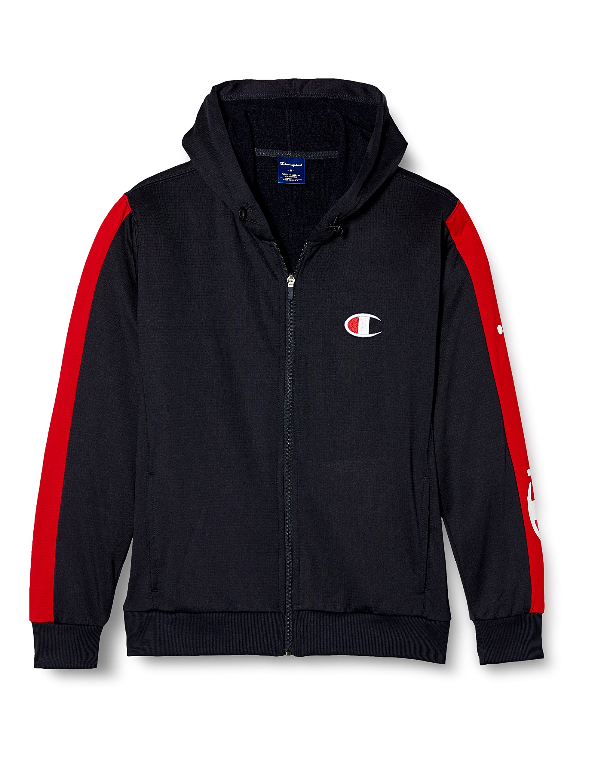 

Champion Zip Hoodie Size M Men s C3-PS110, Navy, (Japan Size)
