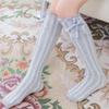 Soft Children Bowknot Mesh Socks Mid-tube Socks Cotton Socks New Mesh Girls Sock