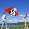 Colorful Flight Kite 1.6m Tail Large Kite Toy Easy To Fly Animal Shaped Kites with Handle Enhance Coordination Children Gift
