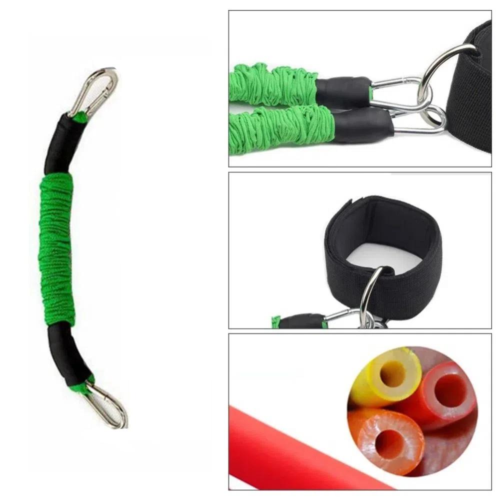 Elastic Resistance Bands 20LB-80LB Ankle Pull Rope Elastic Training Band  Gym Equipment