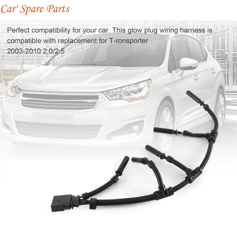 Y4UA Replacement Glow Plug Connector Auto Part for 2.0 2.5 2003-2010 070971277B 299220 Glow Plug Bridge Wiring Harness China Mainland