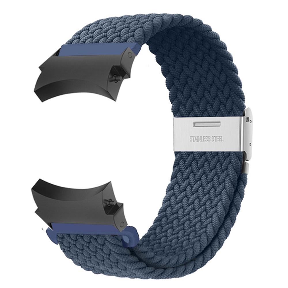 20mm Band for Samsung Galaxy Watch 7/4/5/6/pro/classic 45mm 44mm 43mm 47mm No Gaps Nylon Bracelet Correa Galaxy Watch6 7 Strap