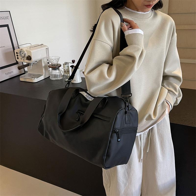 Travel Bag Large Capacity Wet and Dry Men's and Women's Sports Fitness Short-distance Luggage Handbag Training Bag Basketball Bag Tide