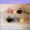 Chic Pu Leather Mini Water Bucket Bag For Kids In Adorable Colors Ideal For Daily Outings