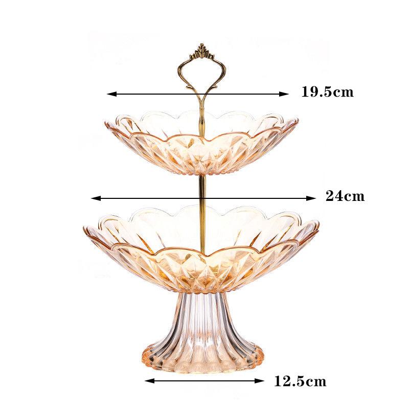 

Фруктовая чаша Пластиковые тарелки Миски Декоративные праздничные десерты Держатель Орехи Конфеты Дисплейт Подставка Поднос для сервировки для дома