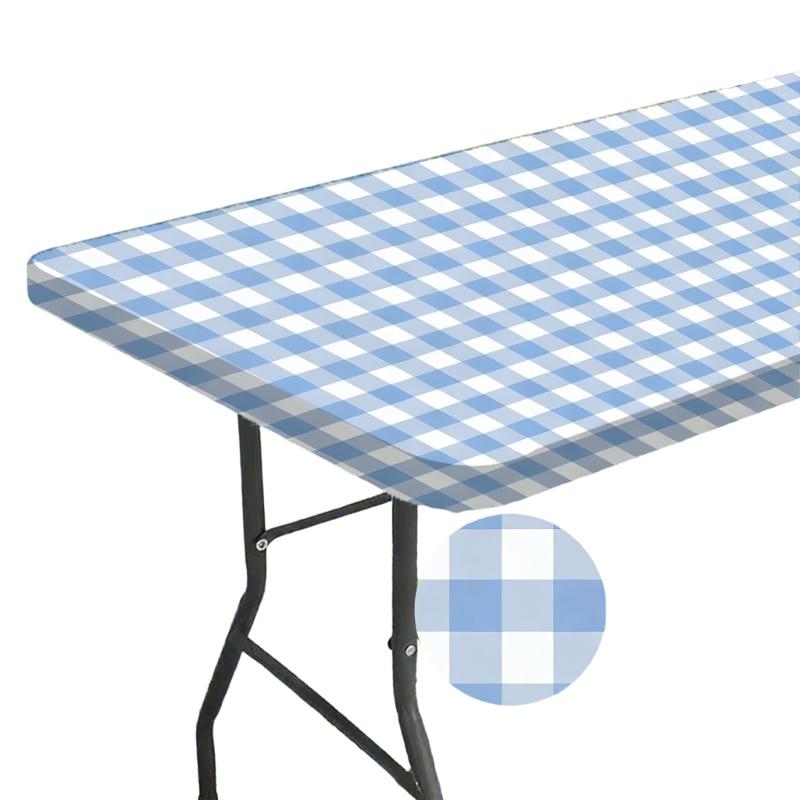 Multipurpose Rectangle Tablecloth With Strong Grip Suitable For Home Camping And Occasion
