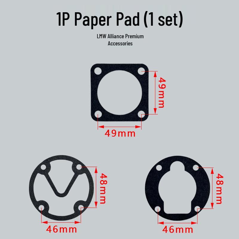 

Air Compressor Cylinder Head Paper Gasket - Oil Leakage Prevention Seal Accessory