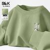 Baleno S&K Series Men's Heavyweight Printed Crewneck Sweatshirt