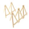 5Pcs Mini Artist Wooden Easel Wood Wedding Table Card Stand Display Holder