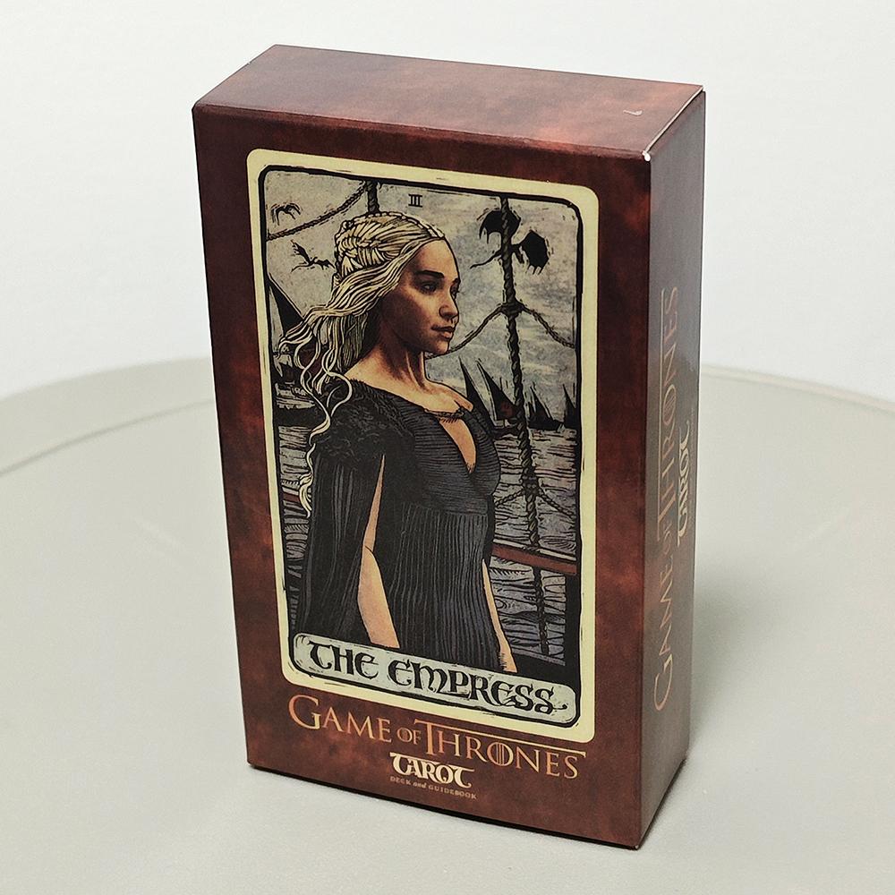 GOT Gra o Tron Talia Tarota 78 Cudownie Ilustrowanych Kart 10.3*6cm