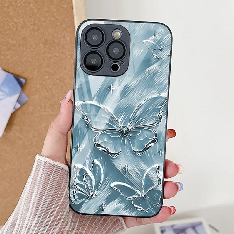 Kryt na telefon pro Samsung A53 A54 A52 5G A33 A32 A34 A51 Ultra S23 Plus S20 S21 FE A22 A25 pro iPhone 14 15 16 Pro 13 14 Pro Max pouzdra z tvrzeného skla