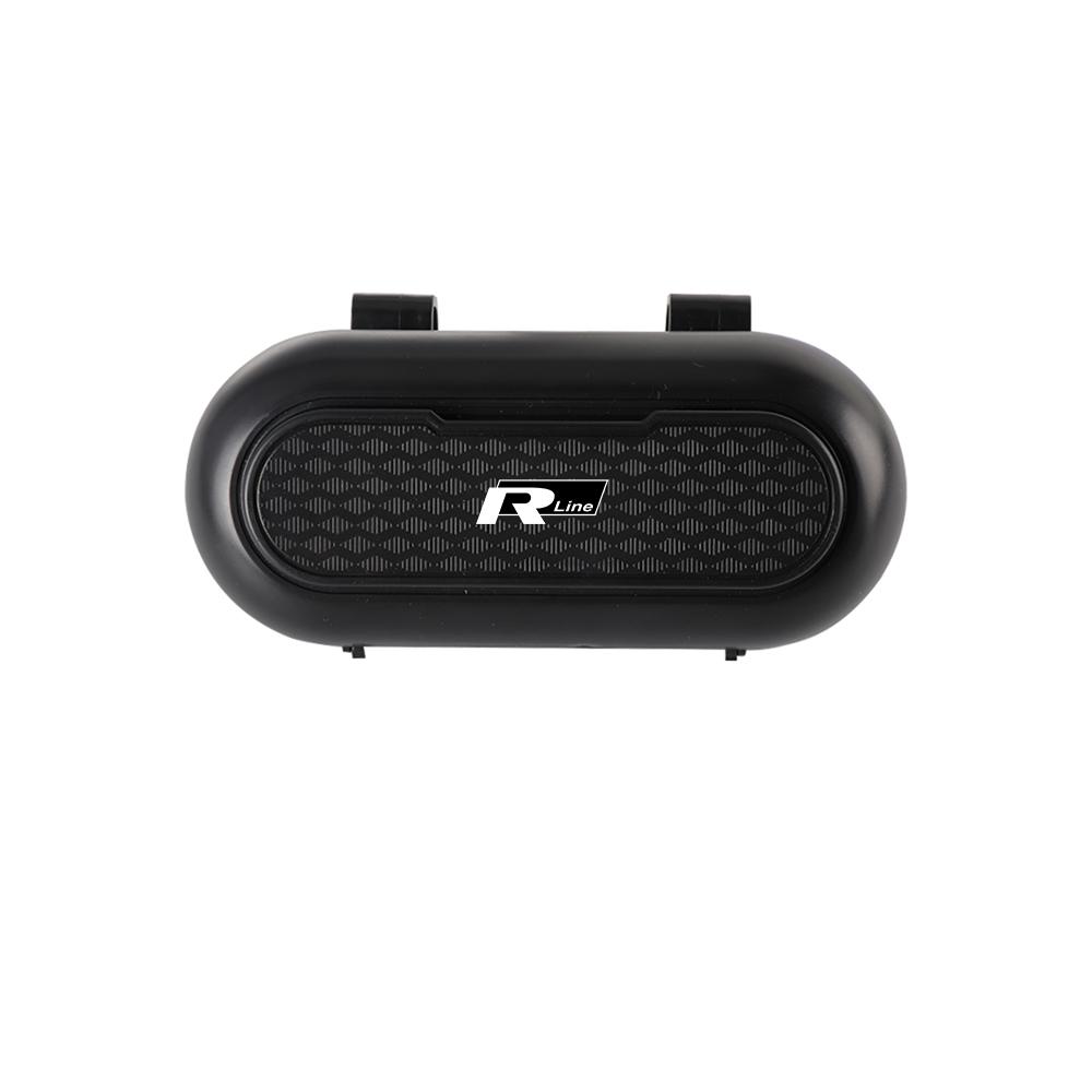 Car Sun Visor Glasses Frame Sunglasses Card Storage Case For Volkswagen VW R Polo Passat Rline Golf Tiguan Jetta GTI ID.3 TouranOJ6