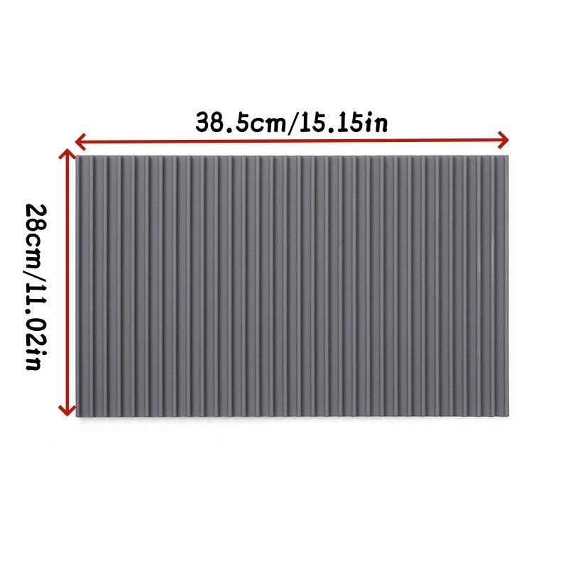 1 Stück Lebensmittelqualität Silikon Küchenarbeitsplatte Verbrühschutz Topfuntersetzer Tischsets Untersetzer Hitzebeständig Anti-Rutsch-Matten