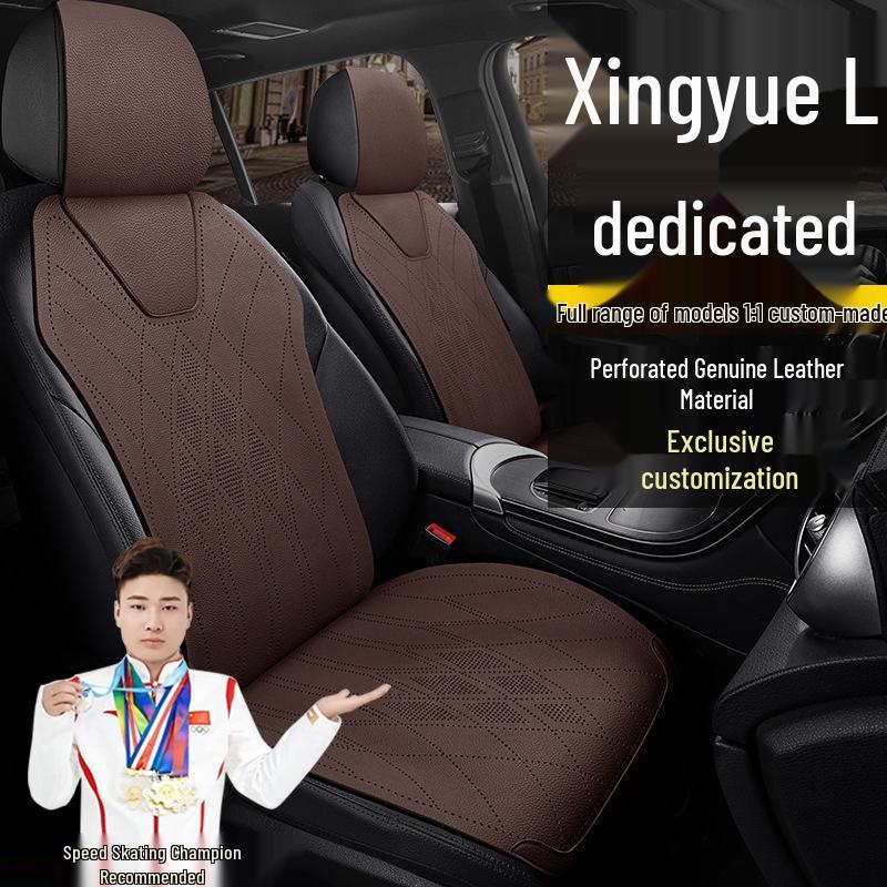 Ganzjahres-Sitzbezüge aus echtem Leder für Geely Xingyue L Komfort- und Luxusausstattungen