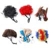 Cosplay Props Pet Wigs Cute Prank Pet Supplies Party Dog Cat Cross-Dressing Hair  Gift