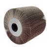 Stainless Steel Wire Brush with Sand Cloth and Nylon Polishing Wheel