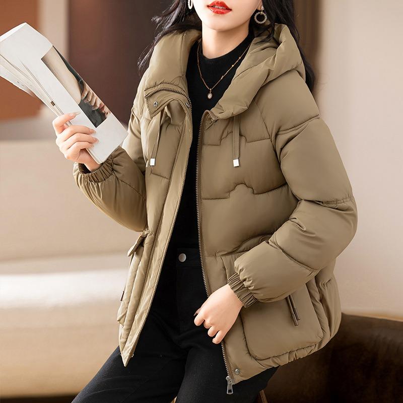 Anti-season short down cotton clothes women's winter new thickened simple down cotton bread clothes jacket cotton clothes