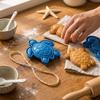 Sea Life Ocean Filled Pie Press Collection Party Pastry Baking Molds  Home Kitchen Baking
