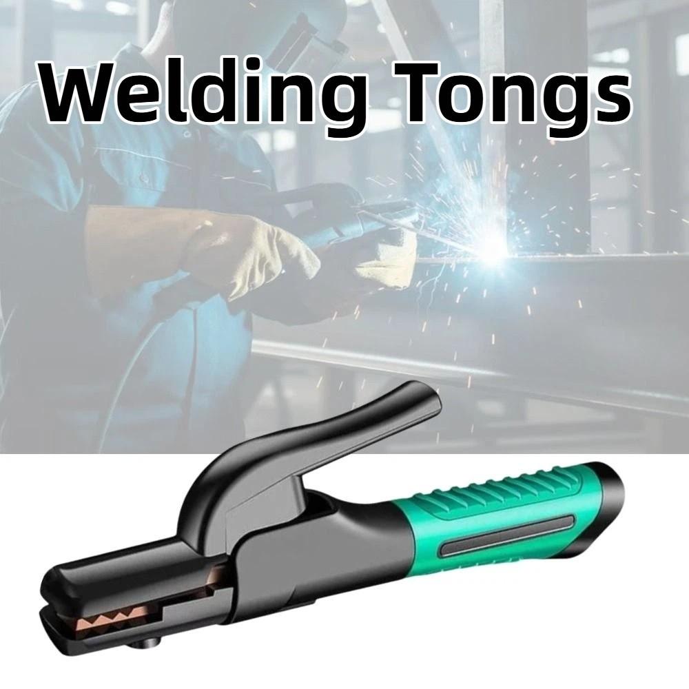 Heavy Duty Welding Electrode Holder Insulated Handle Electrode Holding Clamp Welding Accessories