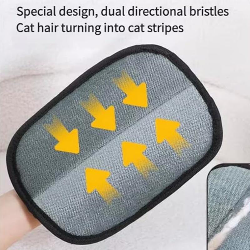 Pet hair removal glove, efficient pet hand hair removal glove, reusable pet hair removal glove