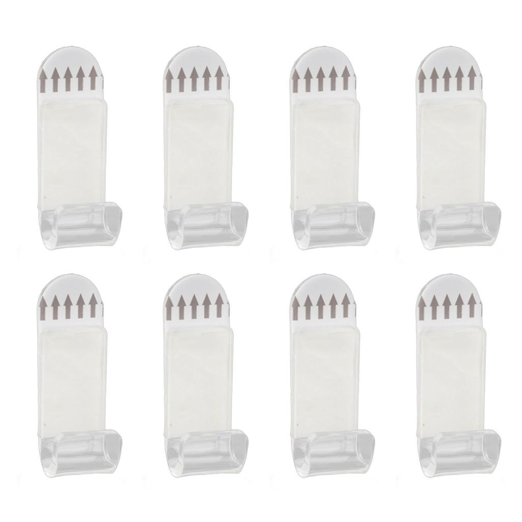 30 Set Vinyl Record Wall Mount Acrylic Punch Free Floating Record Wall Shelf for Book Magazines Transparent