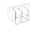 4 Section Desktop File Organizer Bookend Sorter Holder for Desk Study Room