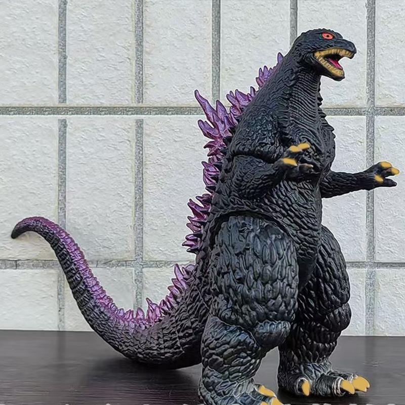 2 color Godzilla Action Figure King Of The Monsters First Generation Anime Collect Model 18cm Soft Glue Dinosaur Kids Toys Gift