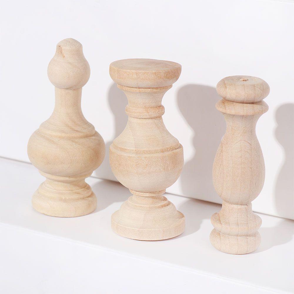 European Multi Styles Solid Wood Carved Furniture Foot Legs Cabinet Seat Feets Vintage Home Decoration Crafts Accessories