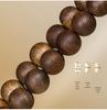 Hainan Yingge Green Qinan Agarwood Men's Bracelet - 108 Beads, Old Material, Plain Wengwan Buddhist Prayer Beads