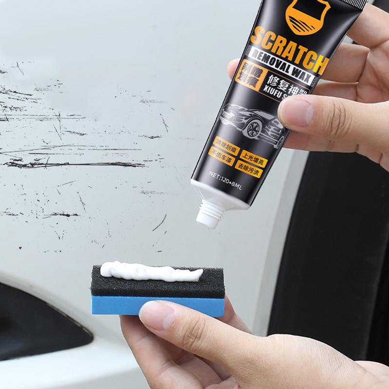 Car Scratch Repair Wax Paint Care Tools Polishing Scratch Swirl Remover Multi-purpose Wax With Sponge Car Paint Scratch Repair