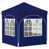 Pop Up Party Tent 192 X 192 X 245 Cm Blue