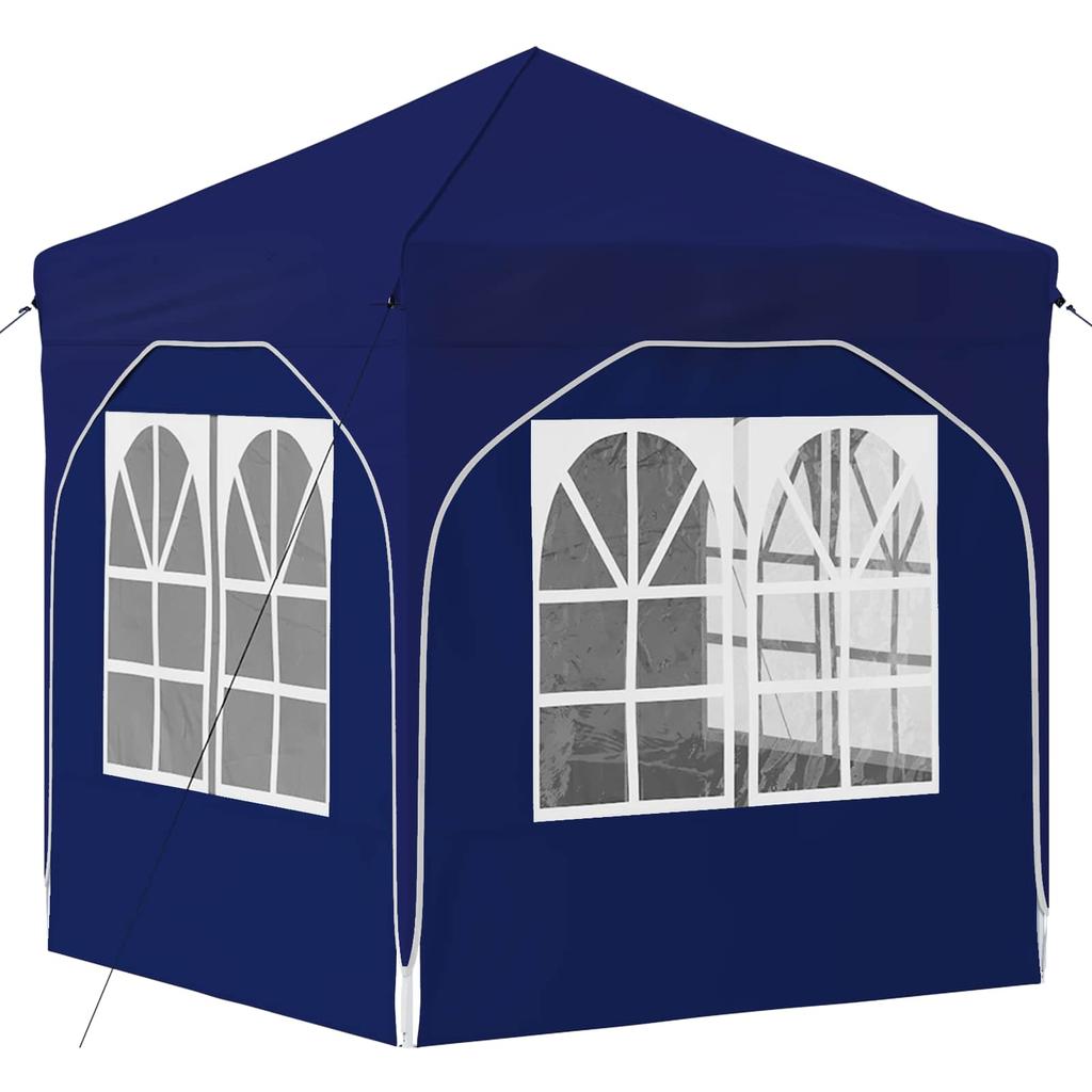 Pop Up Party Tent 192 X 192 X 245 Cm Blue