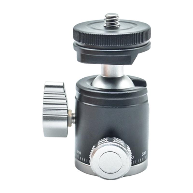 

Panoramic Tripod Head Camera Phone Video Pan 1/4inch Screw Mount Ball Head for DSLR Monopod Adapter Photography 1