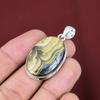Schalenblende pendant natural gemstone pendant 925 sterling silver pendant handmade jewelry designer pendant gifts for him brand new pendant