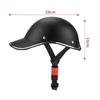 1 Stück mit verstellbarem Riemen Sicherheitshelm Universelle Baseballkappe Hut Elektrofahrradzubehör