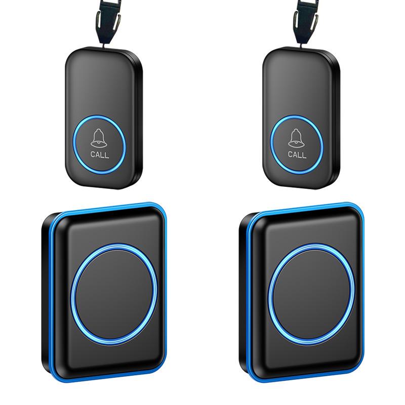 Elderly SOS Wireless Call Button: One-Press Bedside Alarm for Caregivers