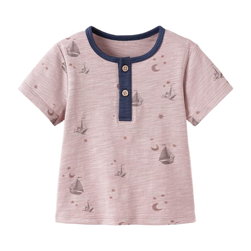 

Летняя футболка с коротким рукавом для мальчиков Babylove 80