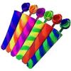 Silicone Ice Pop Molds Multicolored Reusable Popsicle Molds Set Of 6 Flexible And Durable Mess Free With Attached Lids