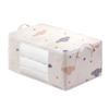  Zippered Clothes Container for Blankets Large Capacity Portable Storage Bag