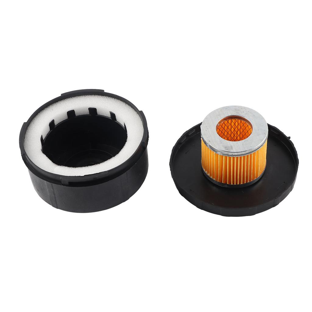 Air Compressor Silencer Plastic Shell Round Muffler3 4 25mm Filter Intake Dia 80mm