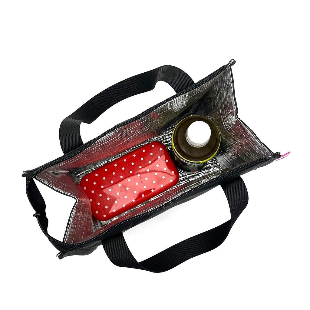 Lunch Tote Bag Cold Lunch Bag Black [Siffle] Women's DR7.Doraemon