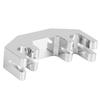 1 2 4 4 Violin Silencer Violin Practice Mute Claw Style Metal Muffler Volume Reduction Accessory