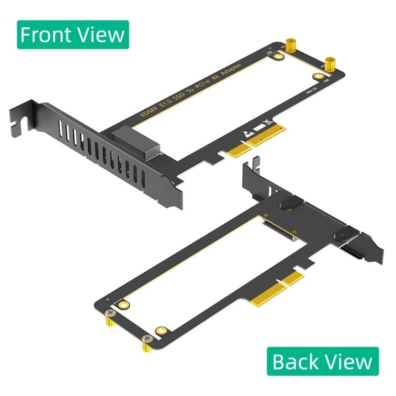 Seamlessly EDSFF Solid Disk to PCIe4.0 4X Converter for Optimized PC Performances