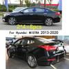 Car TPU/Glossy Mirror Pillar Post Cover For Hyundai MISTRA 2013 2014 2015 2016 2017- Door Trim Window Molding Sticker 8pcs