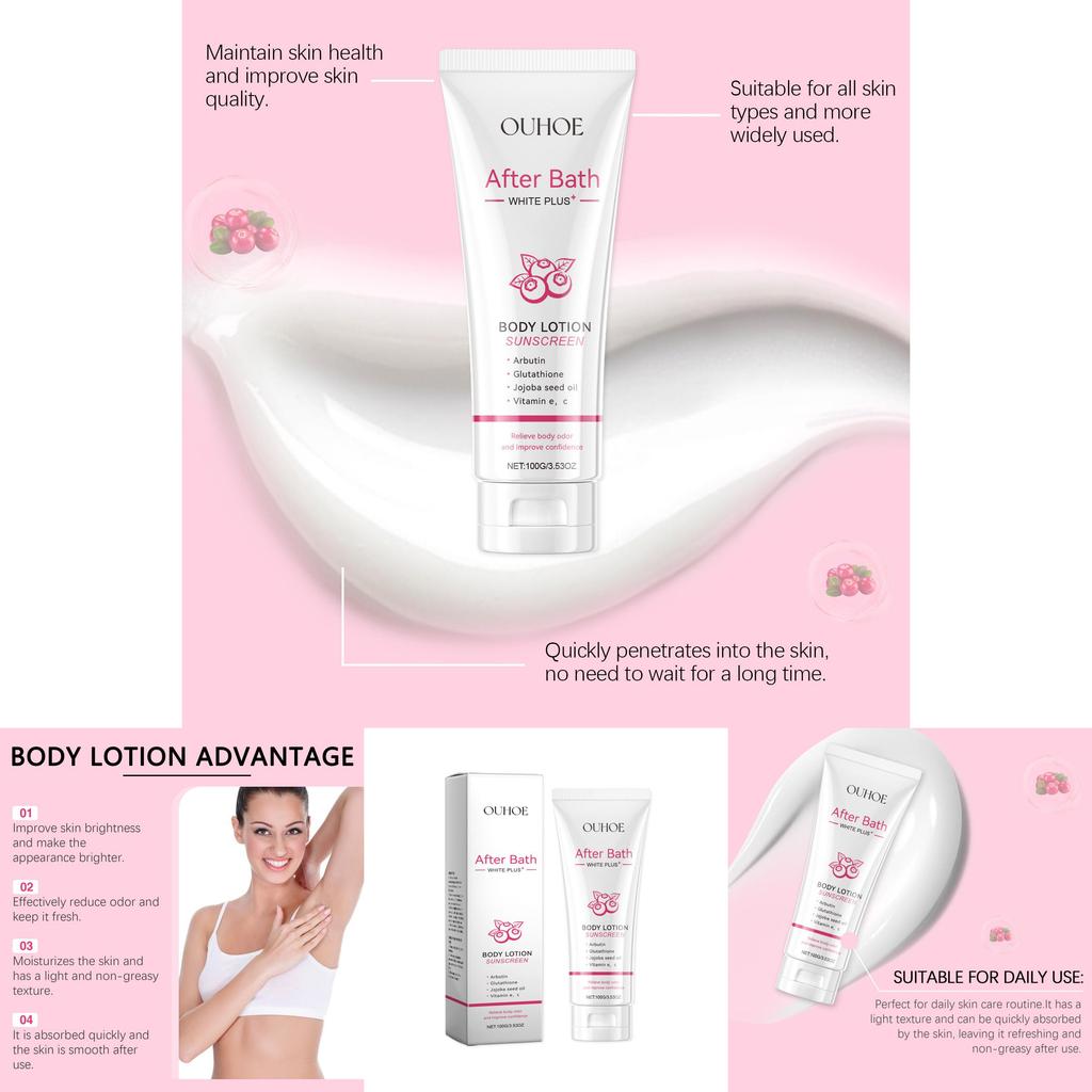 Ouhoe Moisturizing Body Lotion For Luxurious Hydration And Delightful Fragrance Skin Care