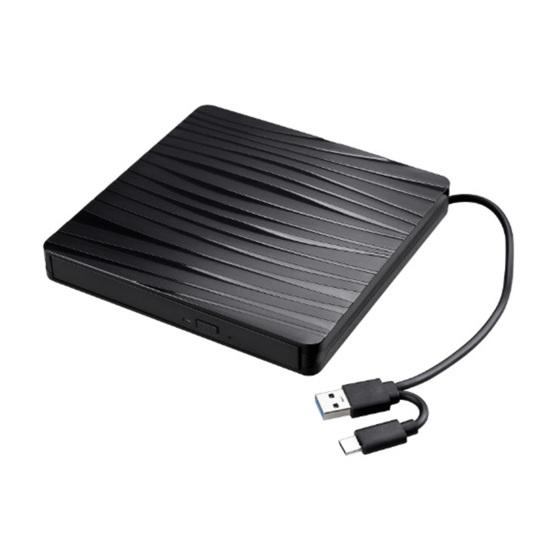 

Внешний DVD-привод для ноутбука Портативный Высокоскоростной Чтение Запись Type-C USB 3.0 DVD RW VCD Компакт-диск Пишущий Привод Плеер Аксессуары для Настольного ПК чёрный