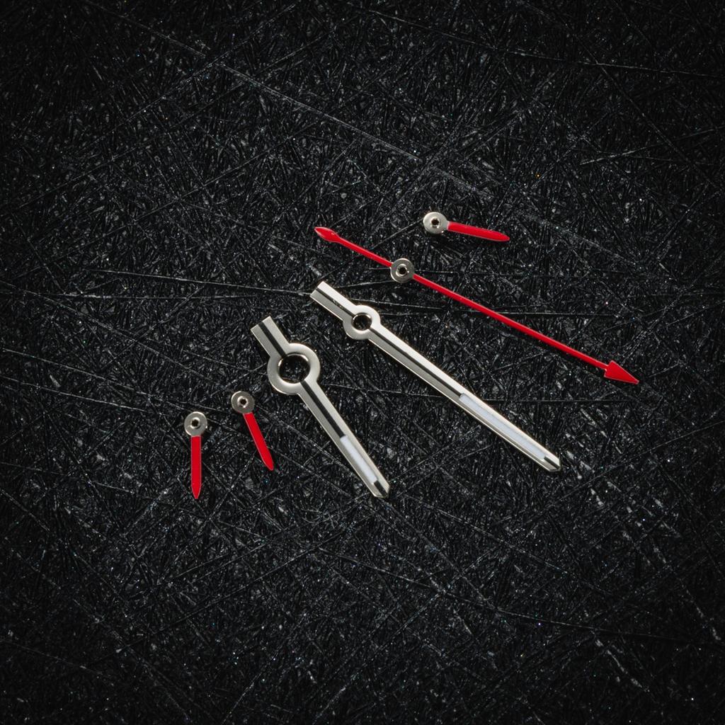 Wskazówki Zegarka Zielone Luminous 6-Wskazówkowe Pasują do Mechanizmu Automatycznego VK63 Kwarcowe Srebrne Złote Różowe złoto Akcesoria do Wskazówek Zegarka