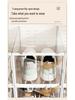 Transparent Foldable Shoe Storage Drawer: Space-Saving Plastic Shoe Organizer