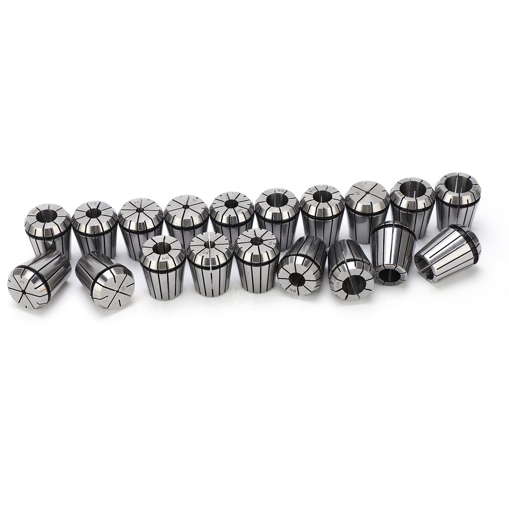 19Pcs Set ER32 2‑20mm Collet Chuck Milling Chucks CNC Tools For Engraving Machine Tapping Tools